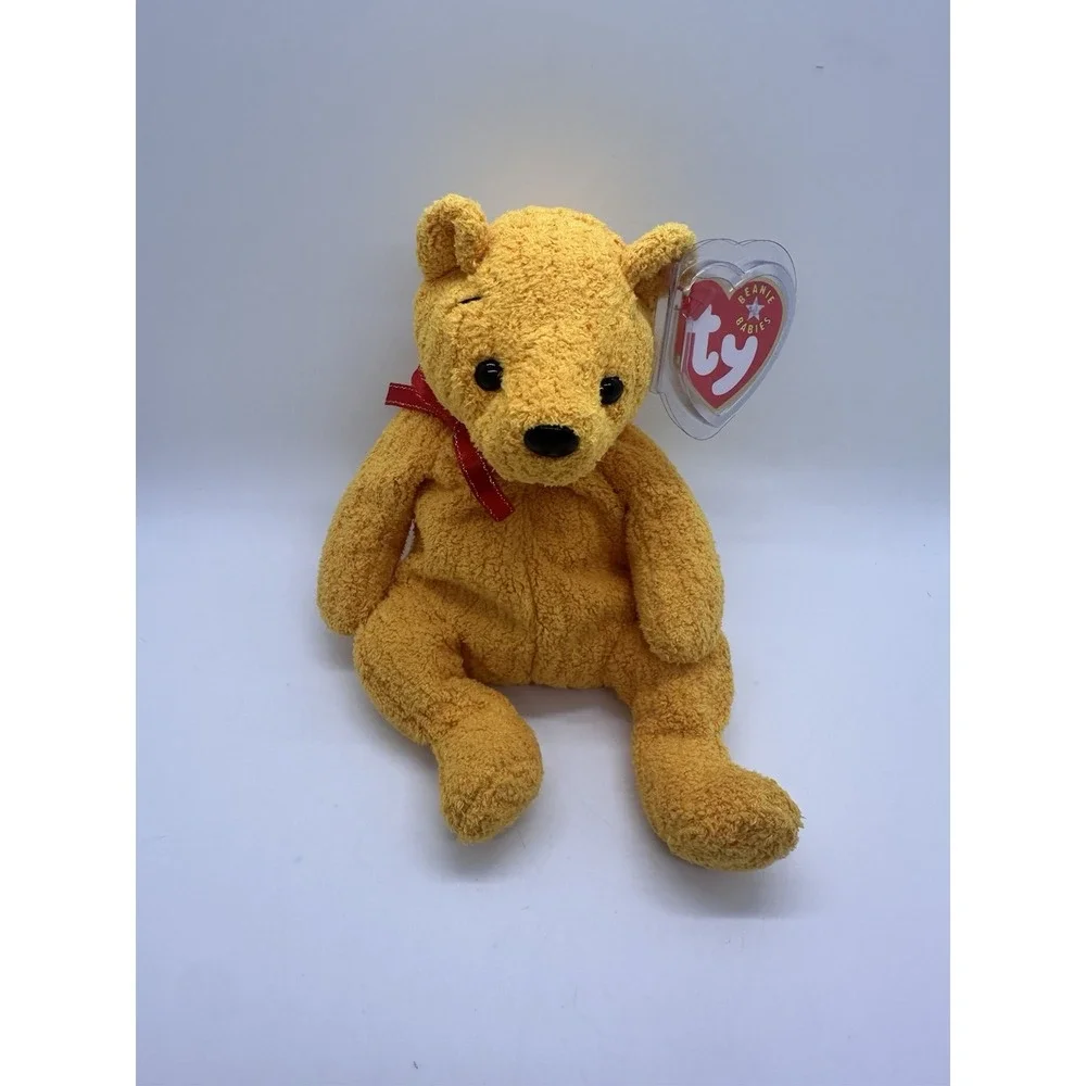 Ty Beanie Babies - Poopsie the Bear -‎ (2001, Retired)